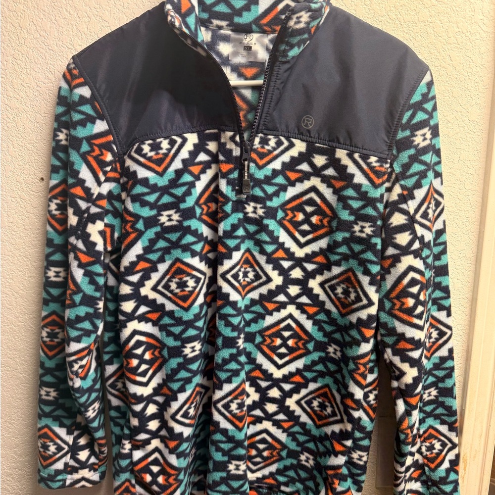 Roper Multicolor Fleece Pullover
